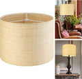 Medium Drum Lamp Shade 13in x 10in - Farmhouse Woven
