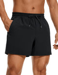 CRZ YOGA Men's 5'' Quick Dry Shorts - Lightweight & Pockets