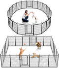 Dog Playpen 40 in 22 Panels Indoor Outdoor Dog Pen - Portable Heavy