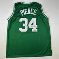 Facsimile Autographed Paul Pierce Boston Green Reprint Jersey XL