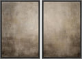 Monochromatic Gradient Abstract Canvas Wall Art - Modern Minimalist