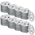 Galvanized Steel Washers for Foam Board Installation - 600 Pcs