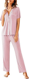 Avidlove Women's Soft Pajama Set with Long Pants for Relaxing Nights