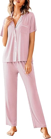 Avidlove Women Pajamas Set Soft Sleepwear with Long Pants