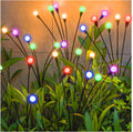 Solar Garden Starburst Swaying Lights - Color Changing Outdoor Pathway