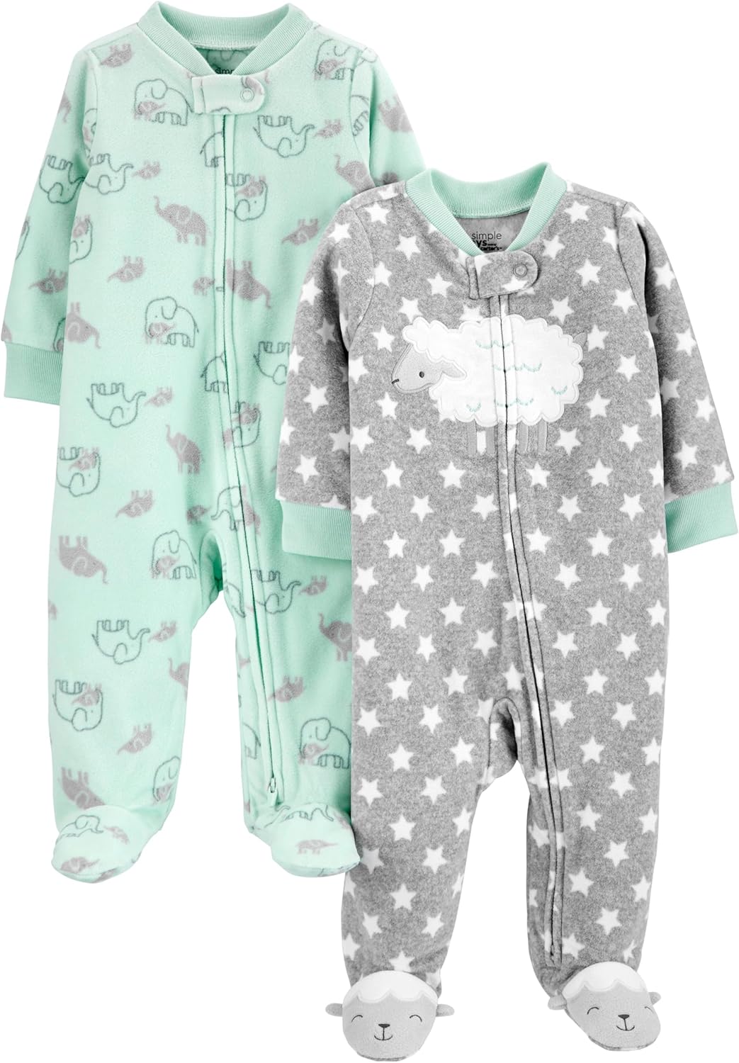 Carter's Cozy Baby Fleece Sleepers