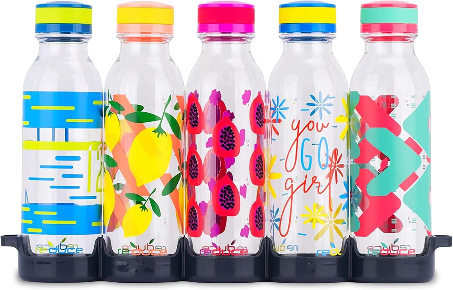 REUSE WaterWeek Reusable Water Bottle Set for Daily Hydration