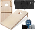 Tailgating Pros Cornhole Boards 4ft x 2ft - Solid Wood Regulation Set