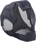 Airsoft Full Face+Ear Protection Fencing Mask - Trimex