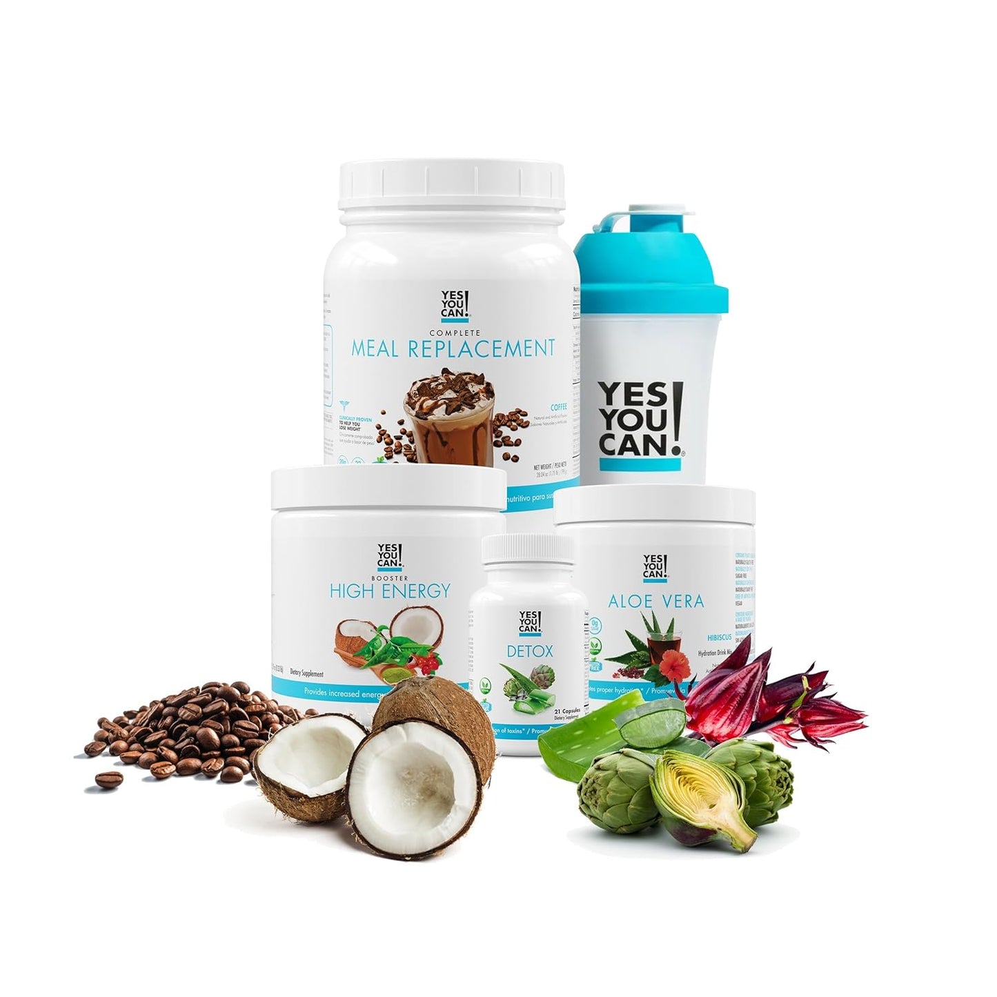 Yes You Can! Detox Plus Kit for Daily Cleanse and Wellness