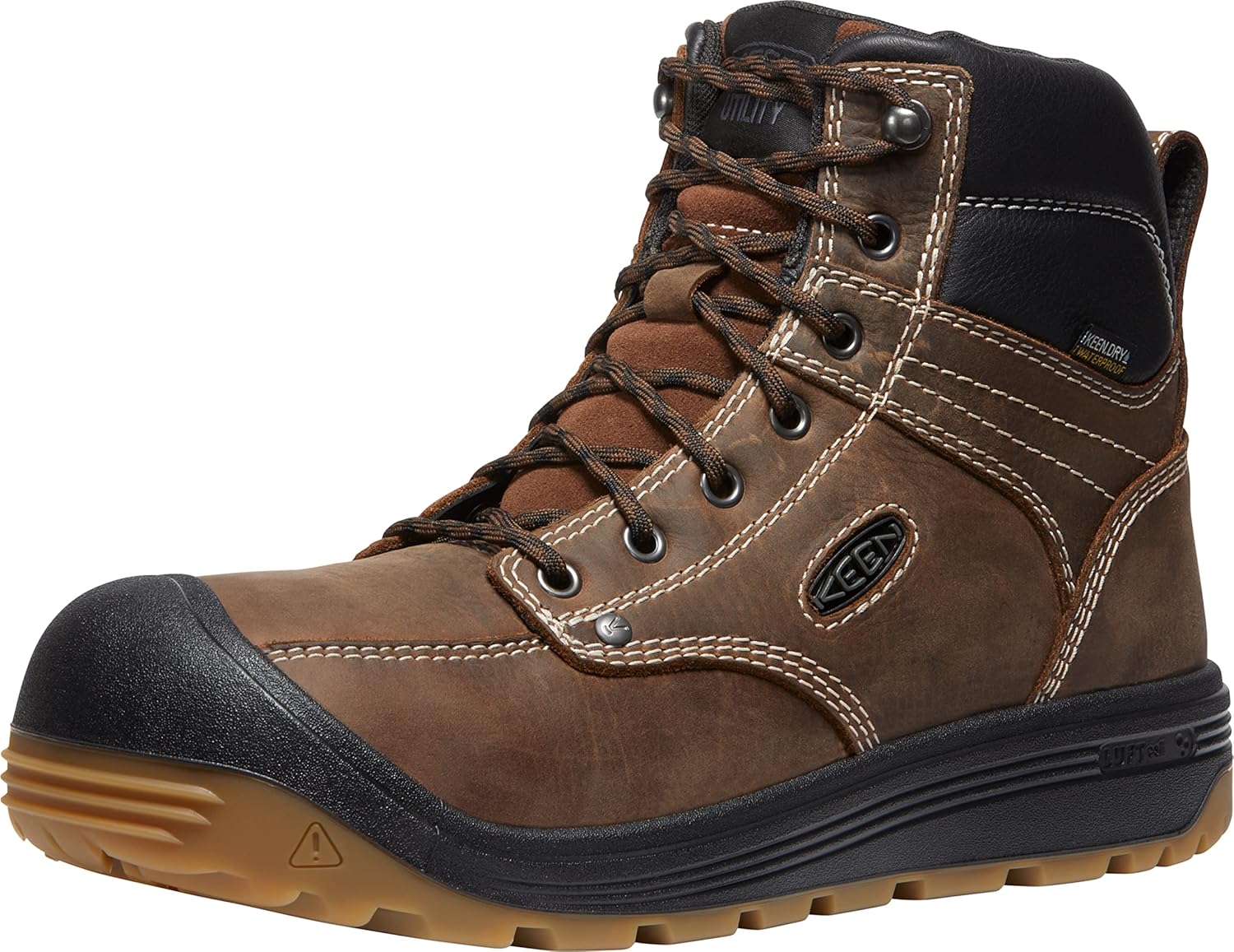 KEEN Utility Waterproof Work Boot - All-Day Comfort