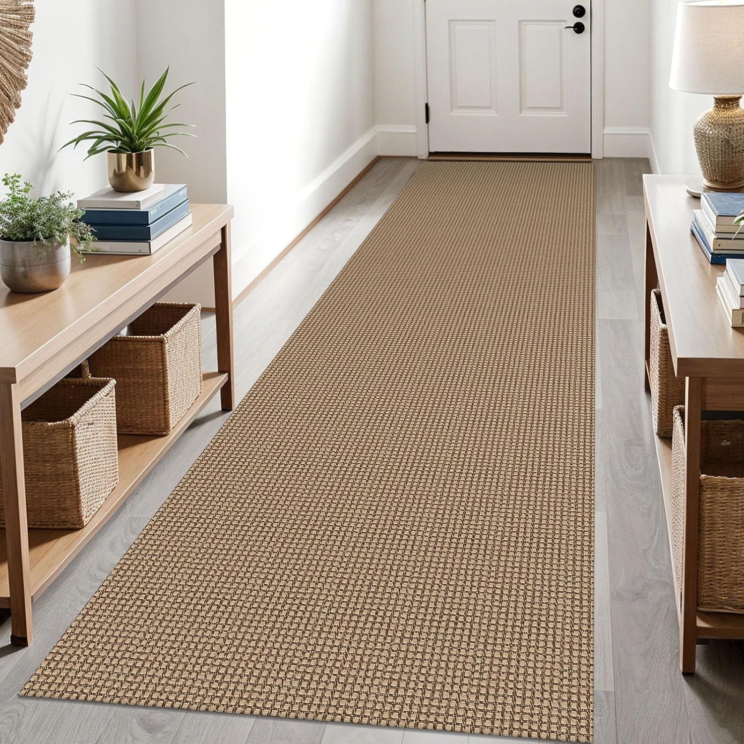 KOZYFLY Boho Runners for Hallways 3x10 ft Non Slip Rug