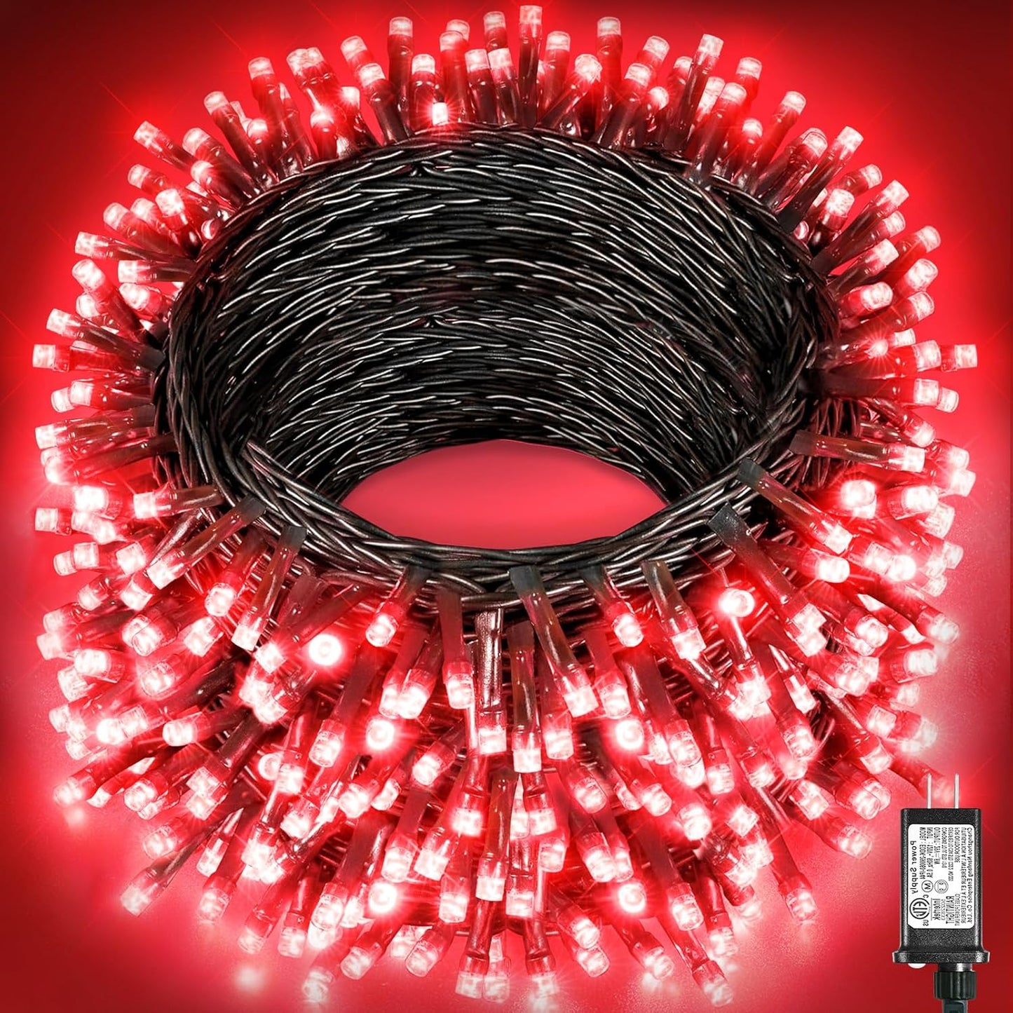 197FT 600 LED Christmas Lights Outdoor for Festive Decor