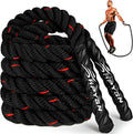 HPYGN Jump Rope Weighted Skipping Rope for Strength - Heavy 2.8lb