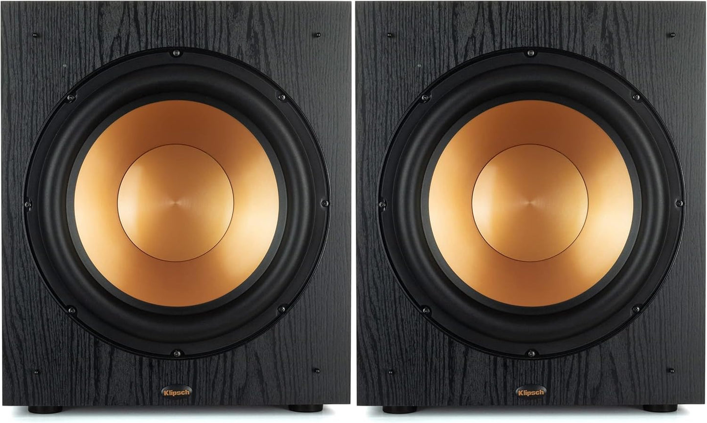 Enhance Audio: Klipsch Subwoofer Speaker Pair