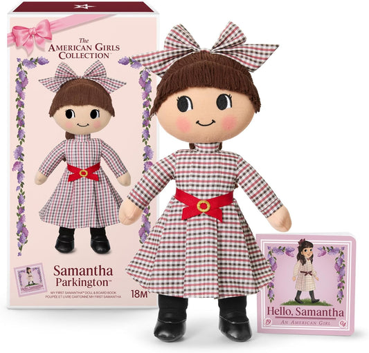 My First Samantha Doll & Board Book - Adorable Plush Gift