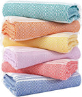 Oversized Turkish Beach Towels Set for Travel and Camping