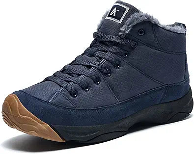 Azooken Men's Winter Backpacking Snow Boots for Comfort and Warmth