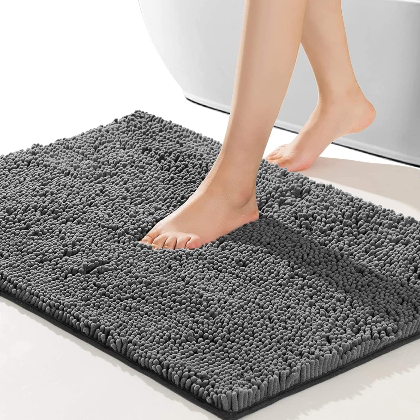 SONORO KATE Non-Slip Bath Mat for Cozy Bathroom Comfort