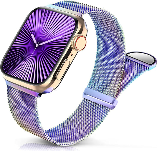 Sunnywoo Stainless Steel Mesh Band for Apple Watch - Stylish & Comfy