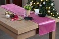 MDS Christmas Satin Table Runners 20 Pack - Dusty Pink Elegance