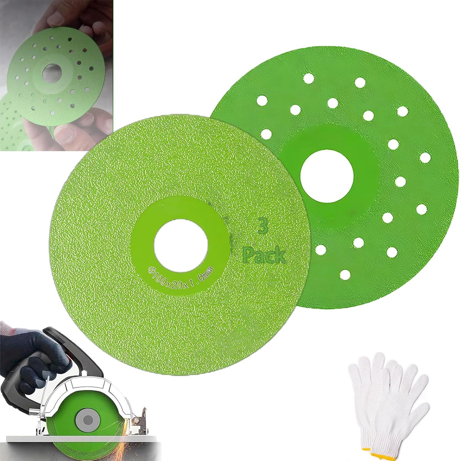 Porous Cutting Blades Set for Precision Cuts