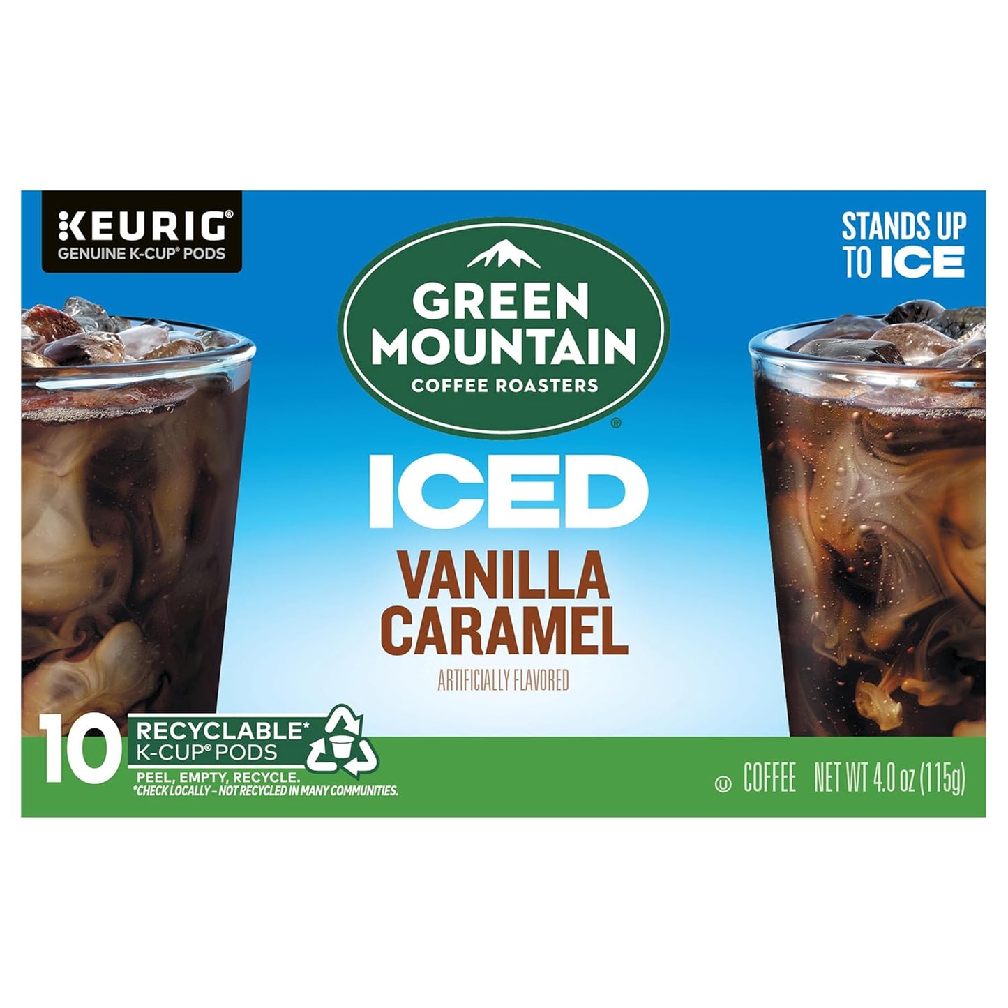 Refresh Your Day with Caramel Vanilla Iced Coffee