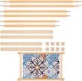 CroBlissful Cross Stitch Scroll Frame Set - Versatile Beech Wood