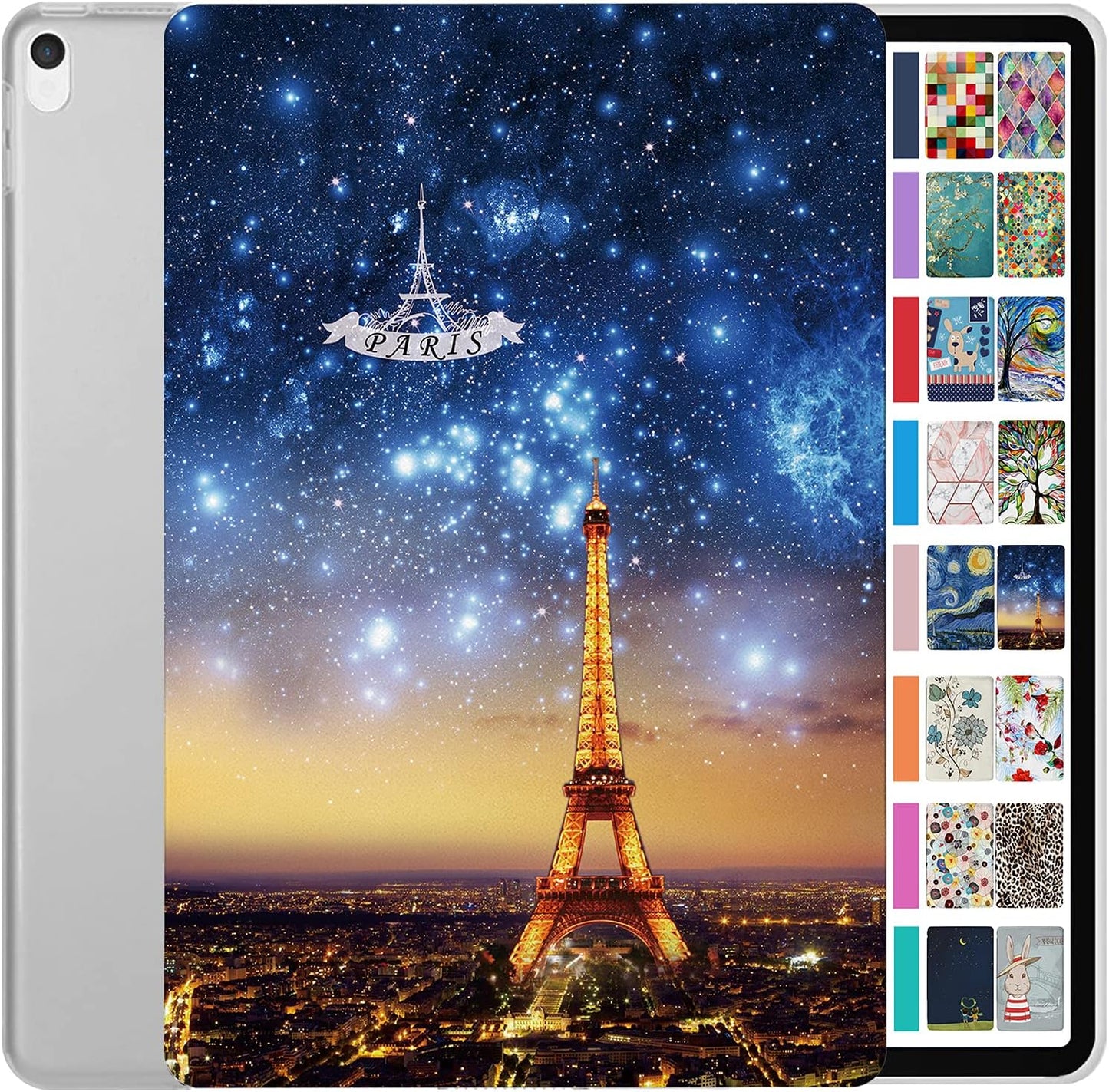 DuraSafe Cases for iPad Pro 12.9 2nd Gen 2017 - Paris Night