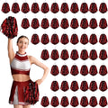 60 Pcs Cheerleading Pom Poms Bulk Metallic Pom Poms for Teams - Big