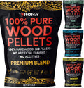 Kona Best Wood Smoking Pellets Variety Pack - Rich Smoke Flavor
