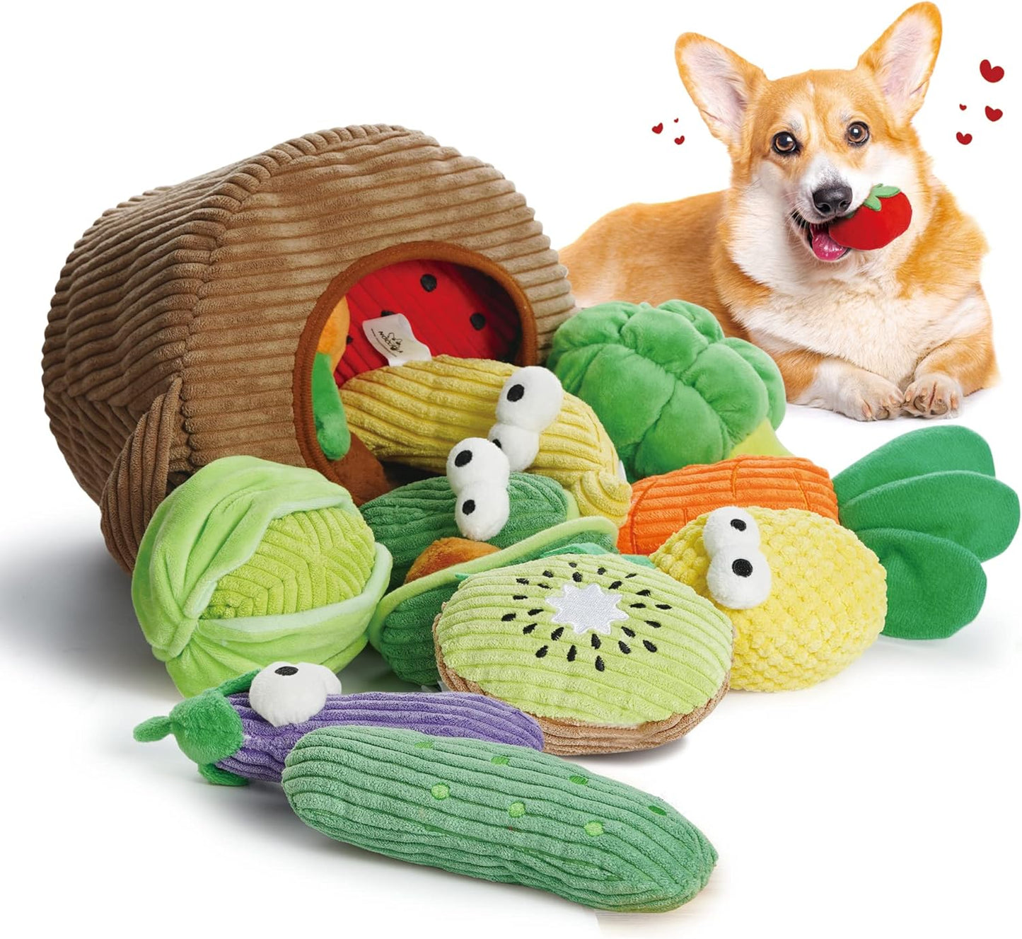 Durable Nocciola Squeaky Toys - Keep Your Pup Busy!