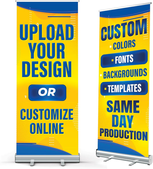 DOT4DOT Custom Retractable Banner - Portable Advertising