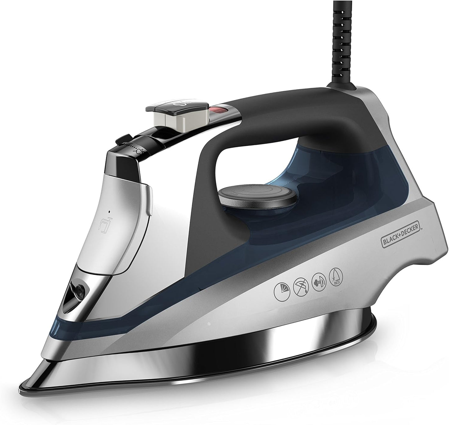 BLACK+DECKER Allure Professional Steam Iron for Effortless Wrinkles