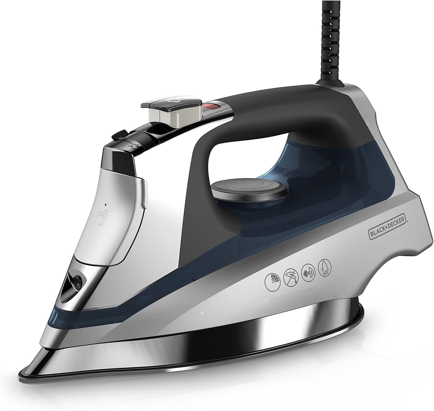BLACK+DECKER Allure Professional Steam Iron for Effortless Wrinkles