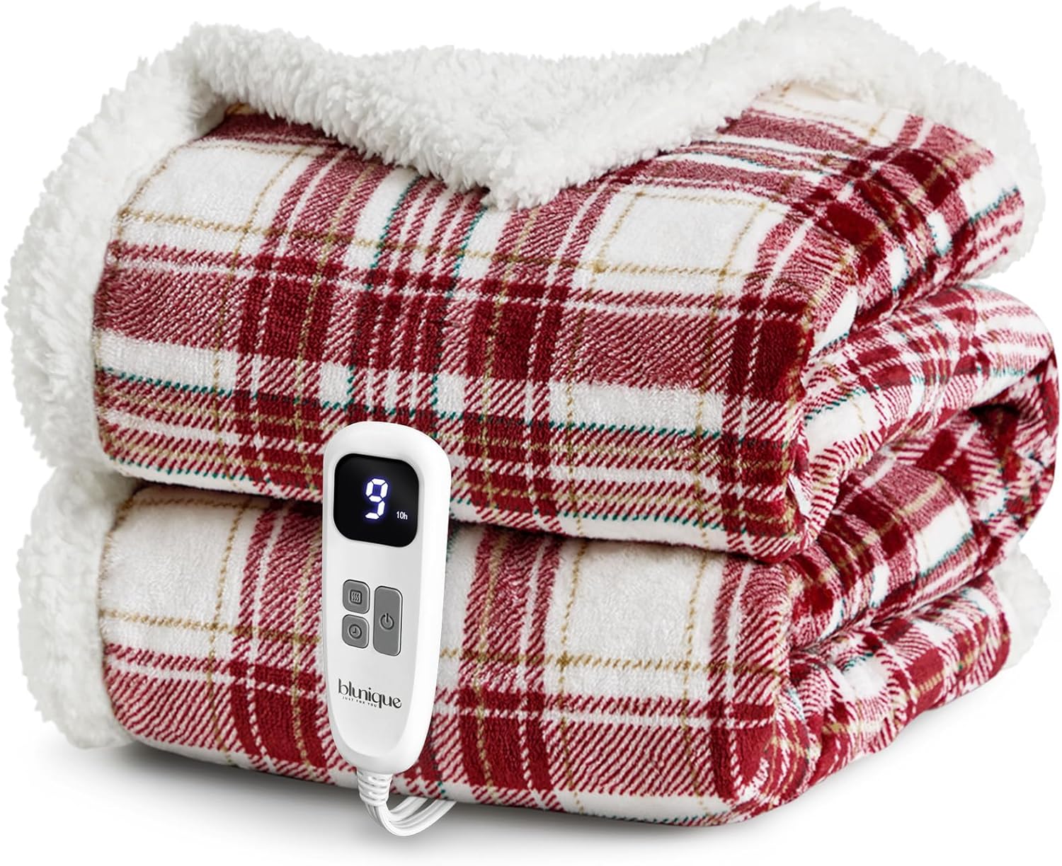 Heated Blanket Electric Throw - Ultra Soft Cozy Flannel Comfort