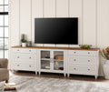 Spacious TV Stand for 100 TV, Stylish Entertainment Center