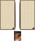 Klipsch The Nines Walnut Powered Speaker Pair - Hi-Res Sound