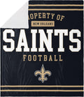 NFL Team Logo Sherpa Fleece Throw Blanket for Ultimate Warmth