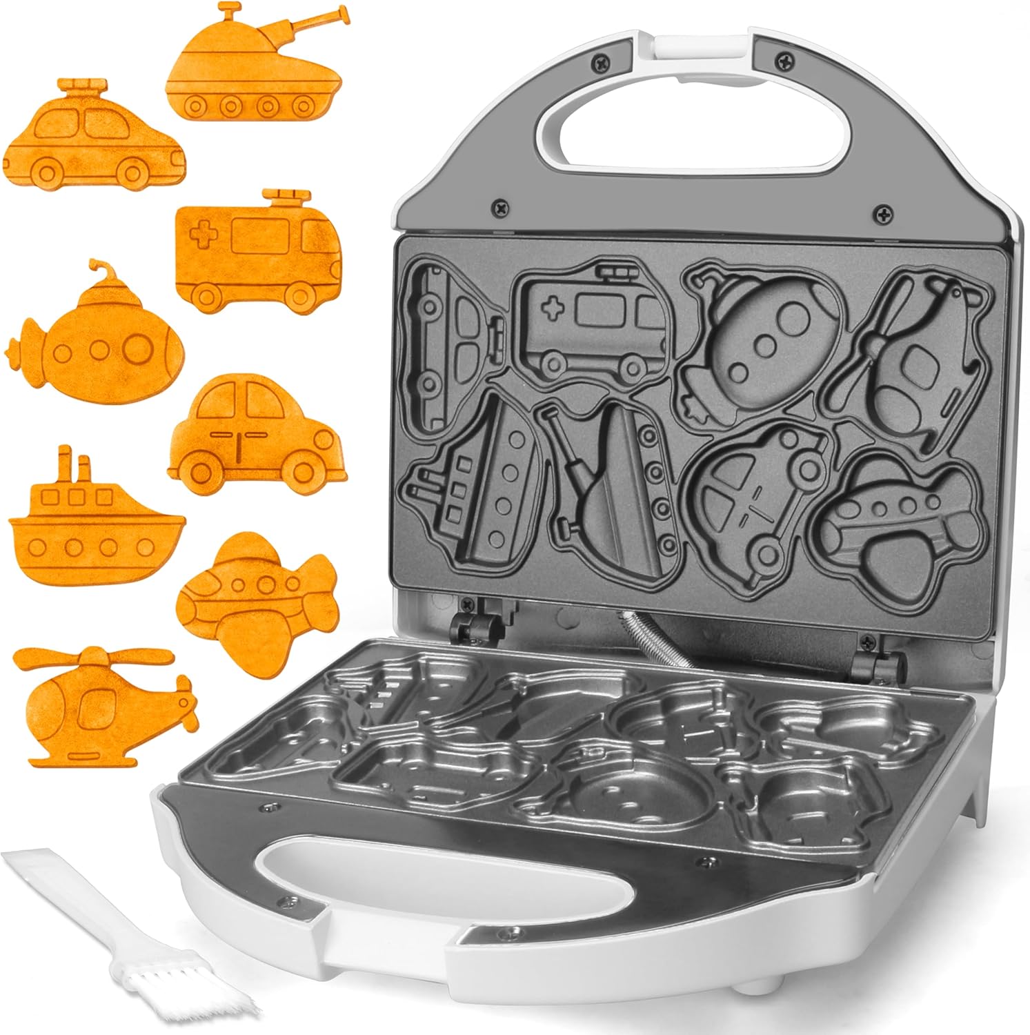 8 Fun Vehicle Mini Waffle Maker - SugarWhisk