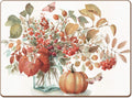 Autumn in Nature Decorative Hardboard Placemats 4 Pack - Elegant