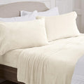 Ultra Soft Micro Fleece Sheet Set Queen - Deep Pocket Cozy Warmth