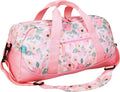JumpOff Jo Lightweight Travel Duffel Bag for Kids - Floral Design