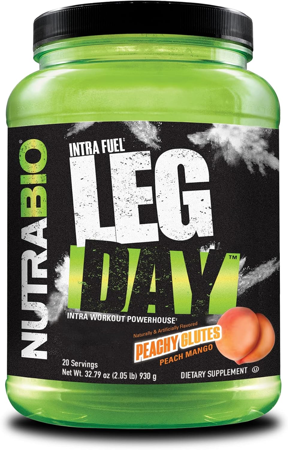 NutraBio Leg Day Intra Workout Powder for Ultimate Recovery