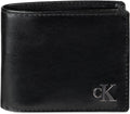 Calvin Klein Men's RFID Leather Minimalist Bifold Wallet - Slim Carry
