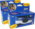 1 Shot Disposable 35mm Camera 2-Pack - Simple Pocket Film Fun