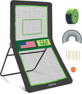 Volleyball Rebounder Net 7x4 ft Lacrosse Rebounder - Adjustable Bounce