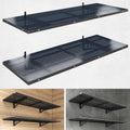 2-Pack 1.5x4ft Heavy Duty Garage Wall Shelving - 500 lbs Capacity