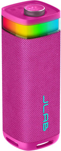 Pink Portable Bluetooth Speaker JBuds Party - 30W RGB Lights