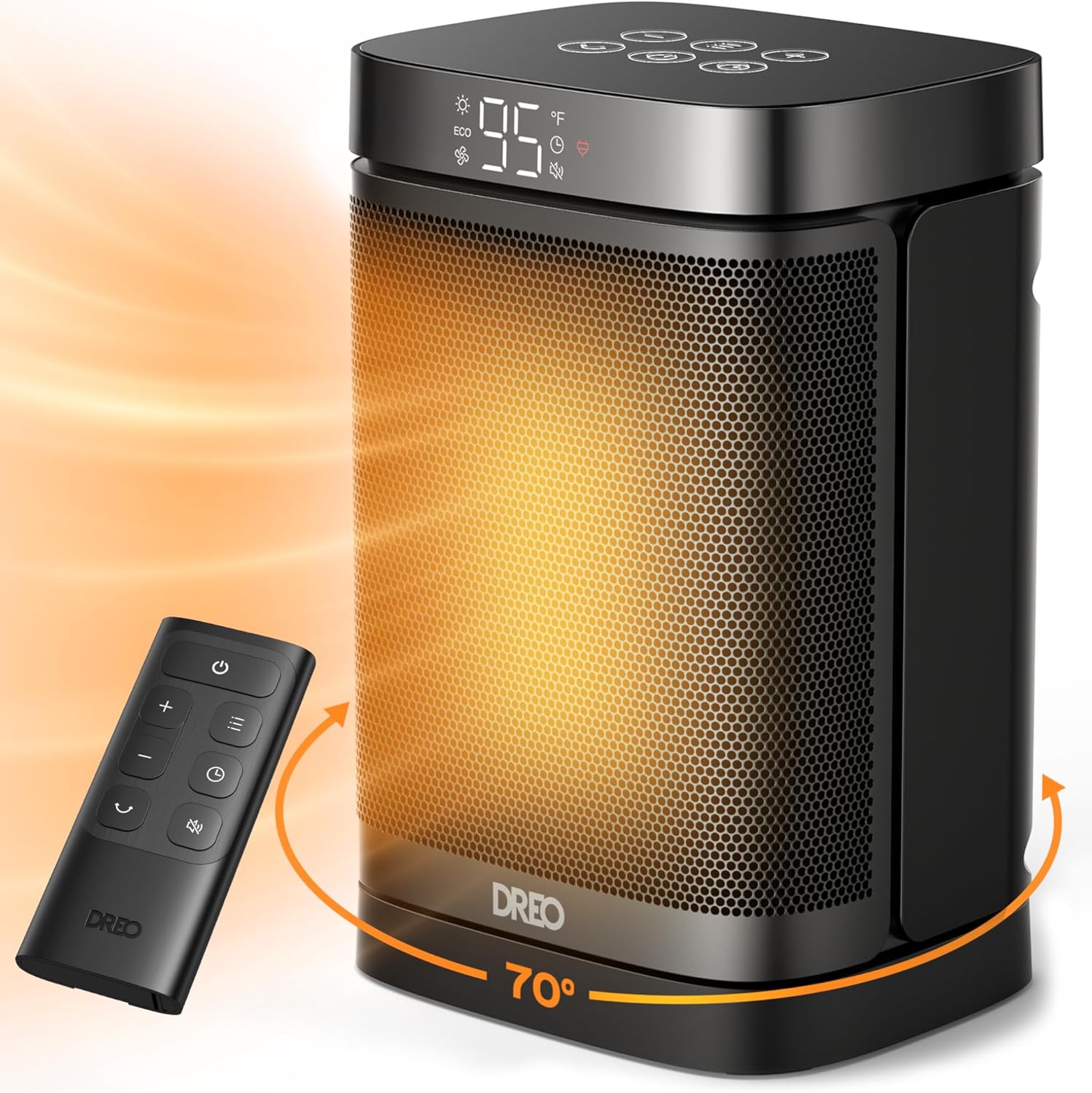 Dreo Space Heater: 1500W Portable Electric Heater for Indoor Use
